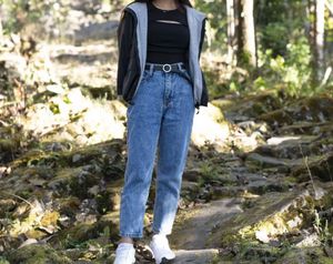 Vintage Wash Denim Jeans