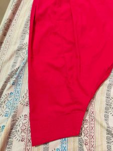 Pink &amp; Gold Embellished Dupatta