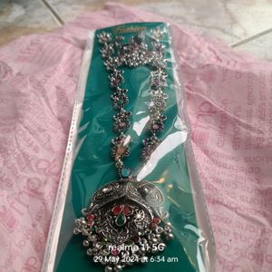 Vintage Style Silver Jewelry Set
