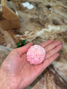 Pink Rose Candle Pack Of 2