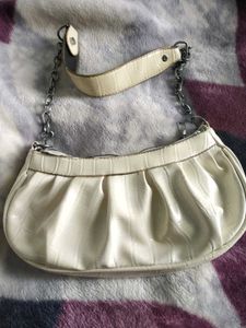 Off White Shoulder Bag
