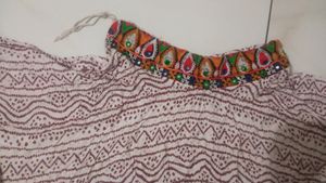 White Traditional Chaniya Choli
