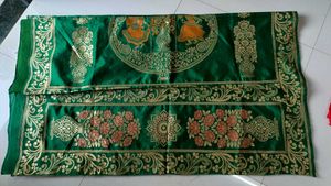 Beautiful Green Saree 🎀