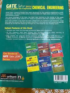 GATE Tutor 2014 Chemical Engg