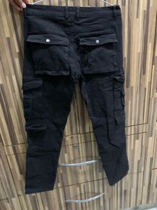 Black Cargo Pants