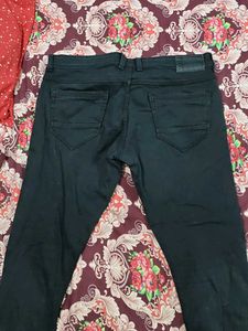 Black Denim Jeans Up For Sale