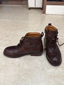 Leather Brown Boots