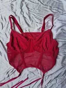 HOT PINK corset