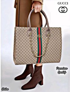 GUCCI PREMIUM QUALITY TOTE N LAPTOP BAG 2 IN 1