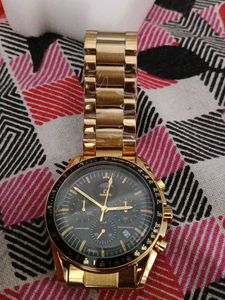 Omega Day / Night  Gold Watch