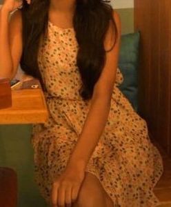 Floral Chiffon Mini Dress