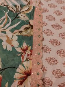Floral Print Dupatta