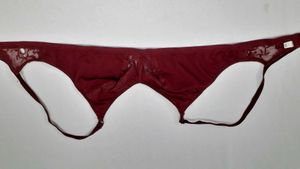 Marron Net Bra n  Panty Set