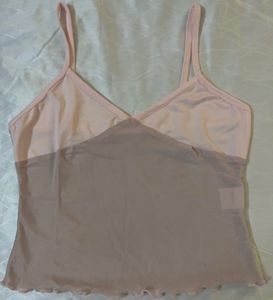 Pink Sheer Cami Top