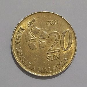 Malaysia 🇲🇾 20 Sens Coin