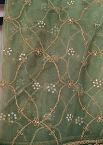 Emerald Heavy Sharara Set – Bridal/Engagement Wear