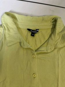 Zudio Collared Crop Shirt - Size M