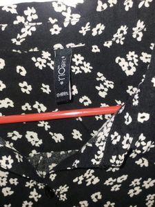 Black&amp;White Floral Top For Girls +Freebies