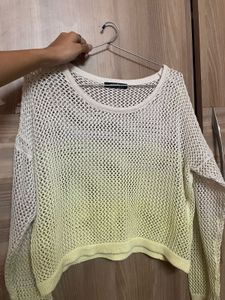 Crochet Knit Top