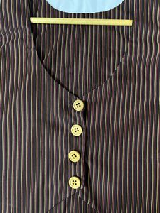 Black Waistcoat Top