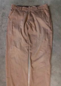 TWO Khaki Straight Leg Pants