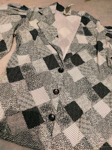 Vintage Patterned Blazer