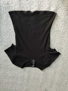 Black Basic Short Sleeve Top