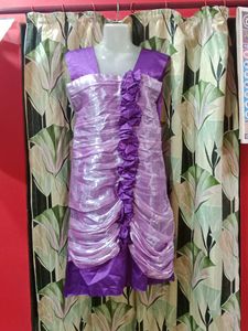 Purple Party Dress
