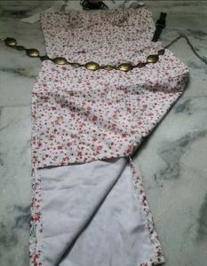 Floral Midi Sundress with Ties