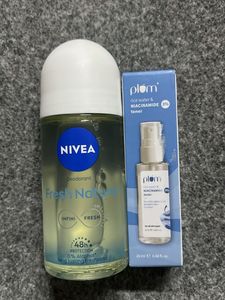 Nivea Deodorant & Plum Toner