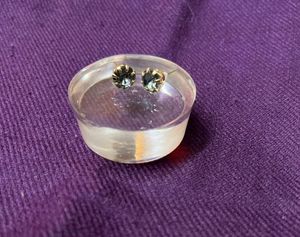 Big Black pearl Hoops Combo