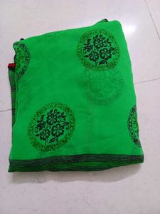 2 Combo Saree In New Condition With Unstich Blouse