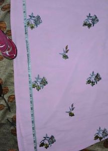 Pink Floral Print Kurta