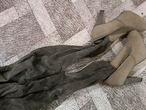 Boots Velvet Winter