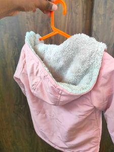 Stylish Cute Pink Kids Jacket