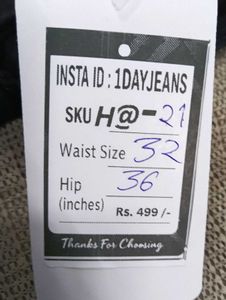 H@21 Size-32 (Sale) Latest Ladies high waist Jeans