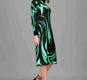 Women Bodycon Green Dress