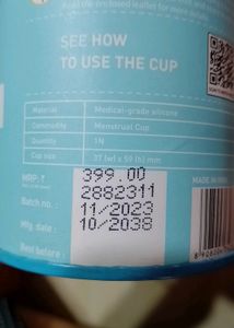 SIRONA REUSABLE Mensural CUP