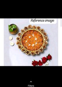 1 Pcs Metal Decor/ Beautiful Urli For Floating Can