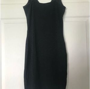 H&amp;M Sparkly Black Mini Dress