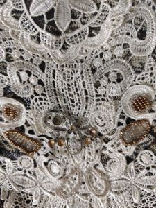 Nordic Witch Lace Detail Top