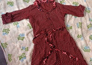 30rs Off On🚚 Dress Front Slit Cut Design