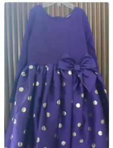 Dark Purple Frock