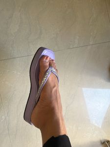 Flip flops Lavender