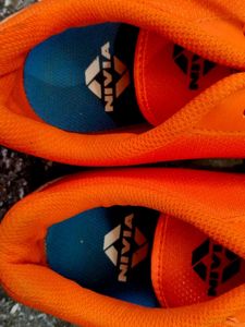 Orange Sport Shoes