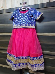 Party Wear Half Saree