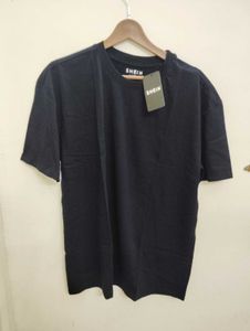 Shein Classic Navy Blue T-Shirt