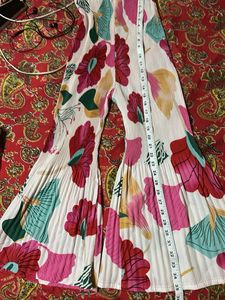 Floral Print Corset Pant