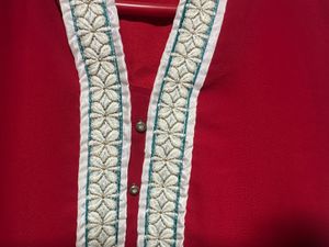 Red Everyday Wear Kurta