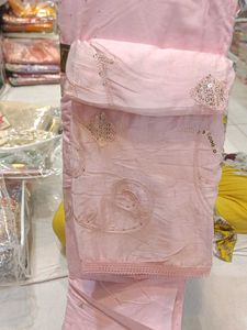 Elegant Pink Salwar Suit Material